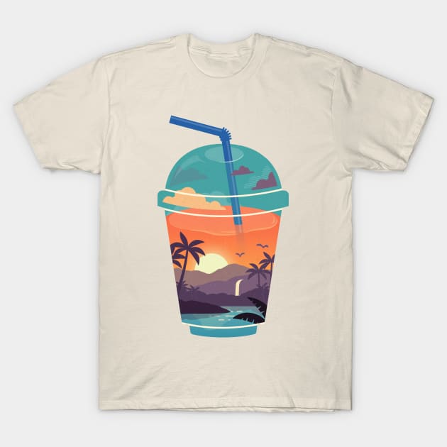 Smooth Tropics T-Shirt by TheChild